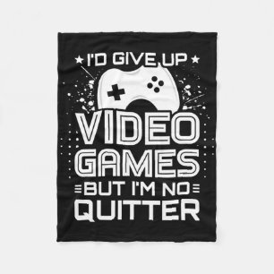 Video Game Player - Pc Console Online Gaming - Fun Fleece Blanket