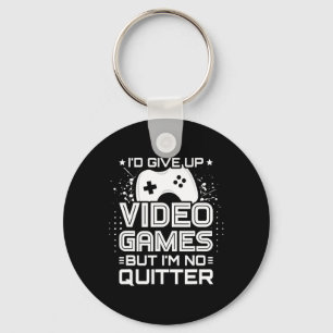 Video Game Player - Pc Console Online Gaming - Fun Key Ring