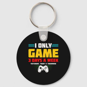 Video Game Player - Video Gamer - Gamer Meme - Fun Key Ring