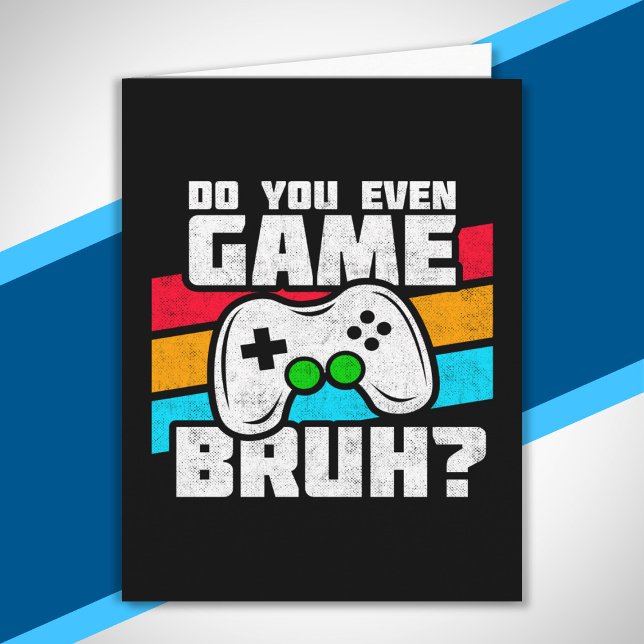 Video Game Player - Video Gaming - Funny Gamer Card (Creator Uploaded)
