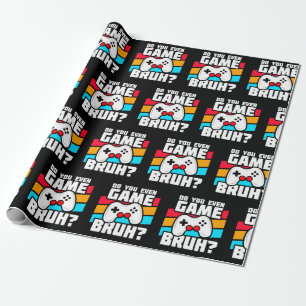 Video Game Player - Video Gaming - Funny Gamer Wrapping Paper