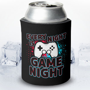 Video Game Player - Video Gaming - Video Gamer Can Cooler