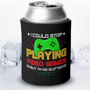 Video Game Player - Video Gaming - Video Gamer Can Cooler