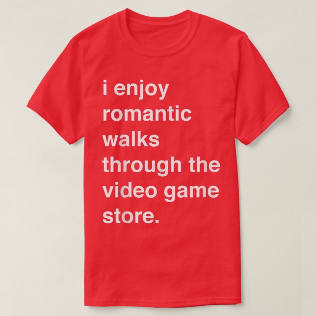 Video Game Store Lover for Gamers Funny T-Shirt (Design Front)