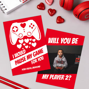 Video Game Valentines Day Card