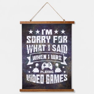 Video Game Wall Decor Hanging Tapestry