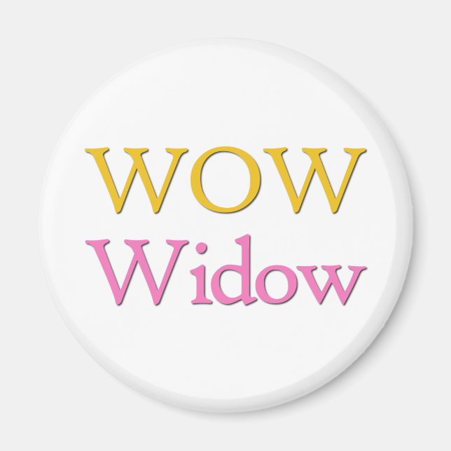 Video Game Widow Magnet (Front)