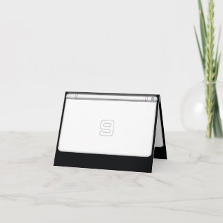 Video Gamer 9th Birthday Party Invitation Card