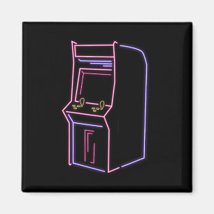 Video Gamer Game Machine Vintage 80s 90s Retro Magnet