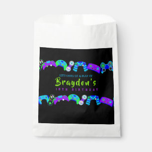VIDEO GAMER GAMING Kids Birthday Party Favour Bag