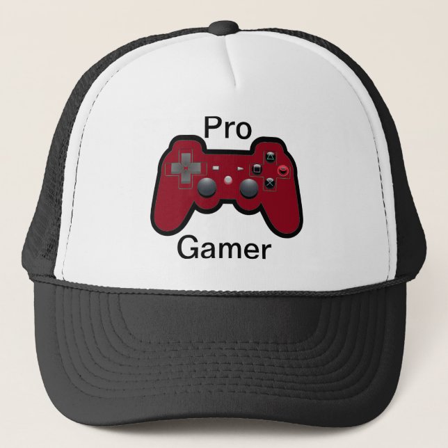 Video Gamer Gear Trucker Hat (Front)