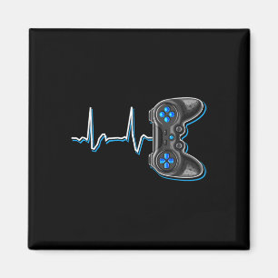 Video Gamer Heartbeat Video Game Controller Gift K Magnet