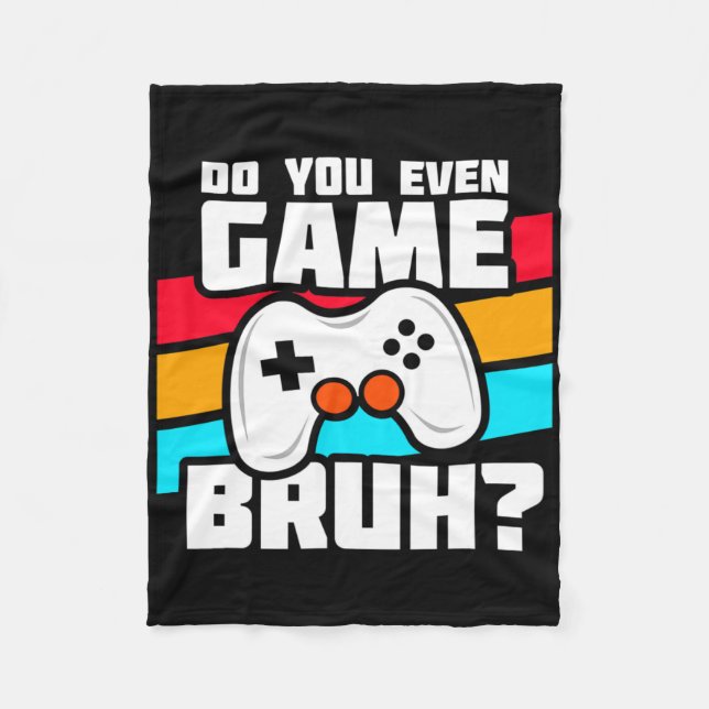 Video Gamer - Pc Console Gaming - Funny Video Game Fleece Blanket (Front)