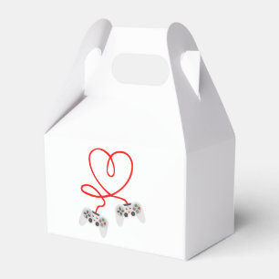 Video Gamer Valentines Day T-Shirt With Controller Favour Box