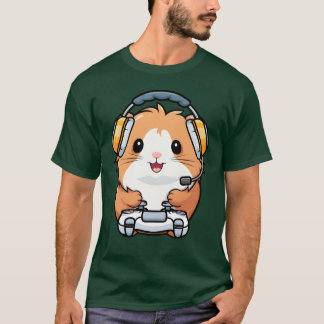 Video Games And Guinea Pig Lover family gift T-Shirt