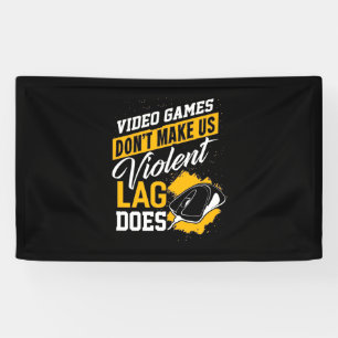 Video Games Do Not Make Gamer Lag Does Banner