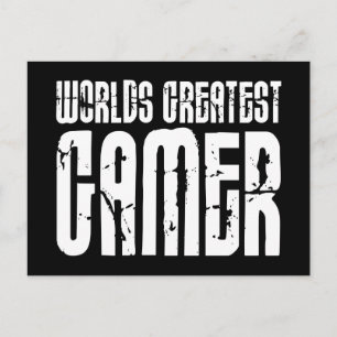Video Games Gaming & Gamers Worlds Greatest Gamer Postcard