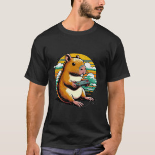 Video Games Lover Capybara Funny Video Games Capyb T-Shirt