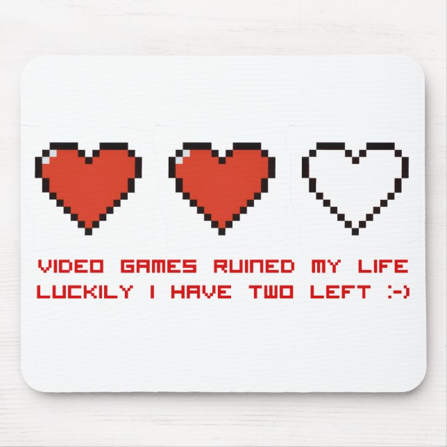 Video Games Mouse Pad (Front)