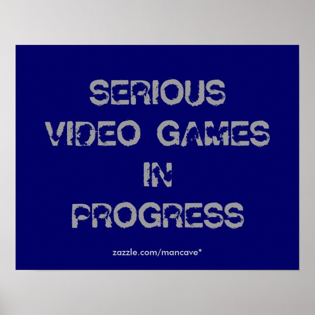 Video Games  Poster Template (Front)