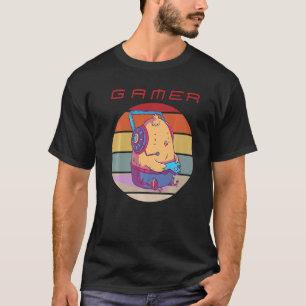 Video Games Retro Gamer Console Games Games Chick T-Shirt