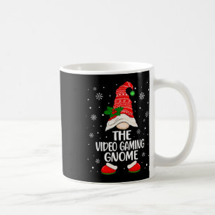 Video Gaming Gnome Funny Matching Family Christmas Coffee Mug