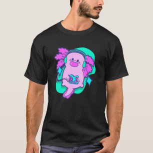 Video Gaming Mexican Salamander Video Gamer Axolot T-Shirt