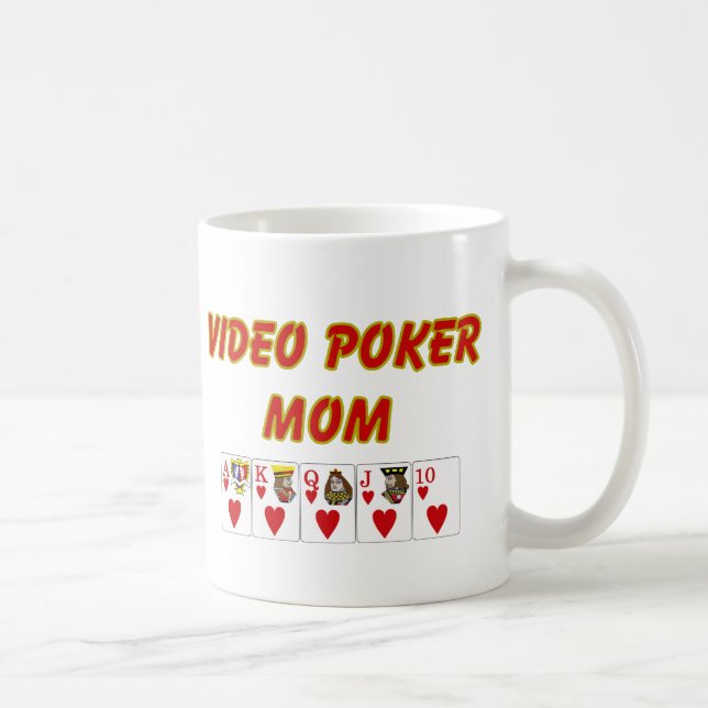 Video Poker ;Video poker Mum Coffee Mug (Right)