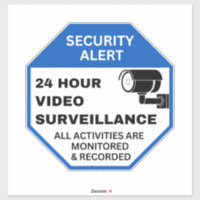 Video Surveillance Signs,Business CCTV Security 