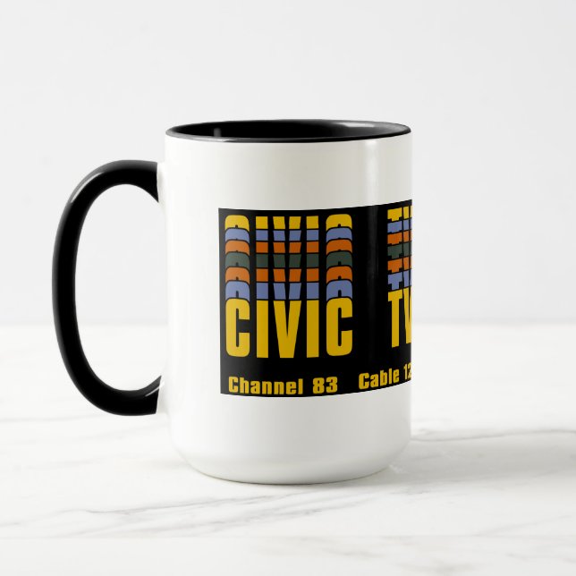 Videodrome Civic TV Mug (Left)