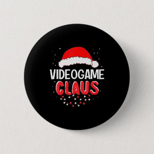 Videogame Santa Claus Christmas Matching Costume  6 Cm Round Badge
