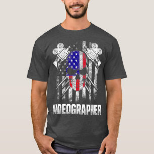 Videographer Practiced Videography Filmmaker T-Shirt