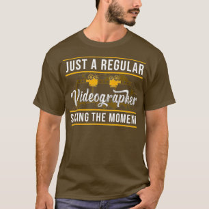Videographer Saving Videography Filmmaker Gift T-Shirt