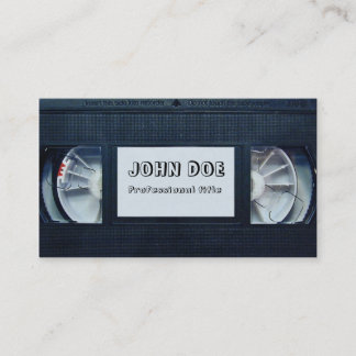 Videotape Business Card