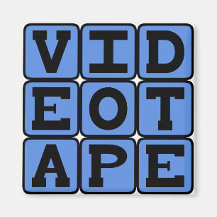 Videotape, VHS Tape Magnet