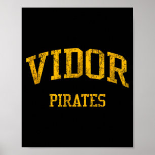 Vidor High School Hs Tx Artwork Poster