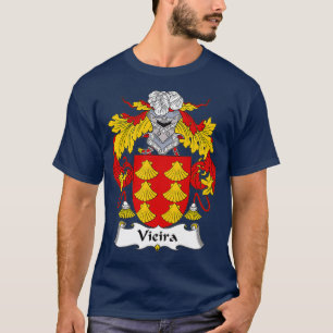 Vieira Coat of Arms  Family Crest T-Shirt
