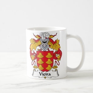 Vieira Family Crest Coffee Mug