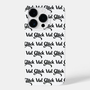 Viel Glück   Good Luck German Language Case-Mate iPhone 14 Pro Case