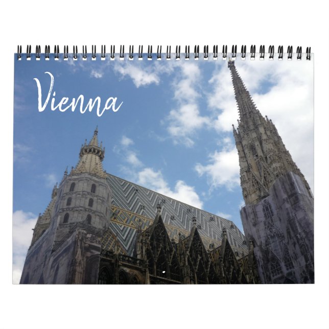 vienna 15 month 2026 calendar (Cover)