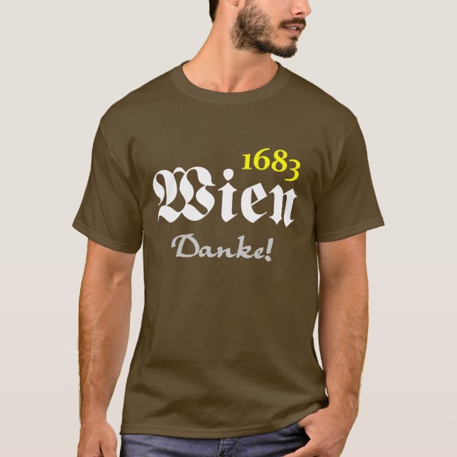 Vienna 1683 - Thank you T-Shirt (Front)