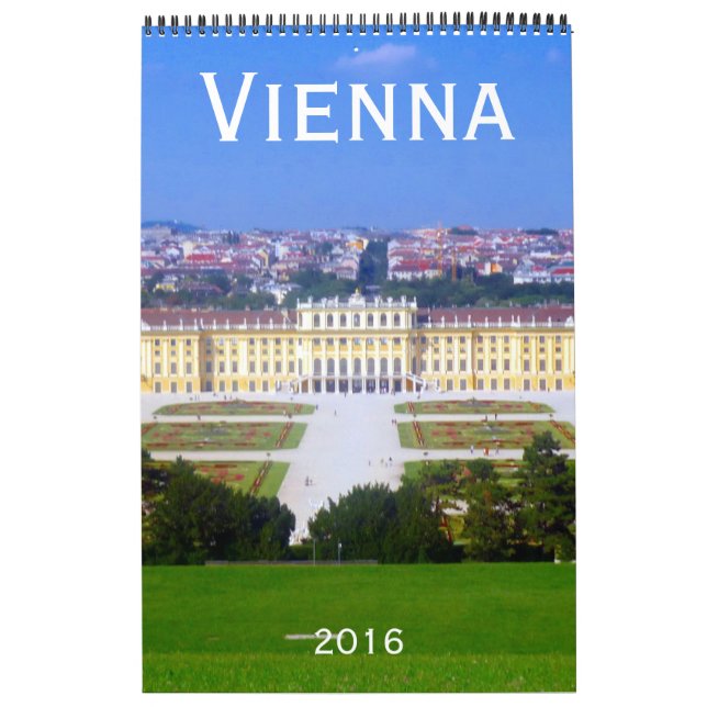 vienna 2016 calendar (Cover)