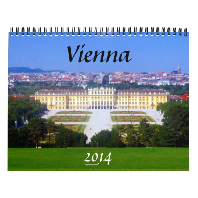 vienna austria 2014 calendar (Cover)
