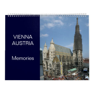 Vienna Austria  24 Month Calendar