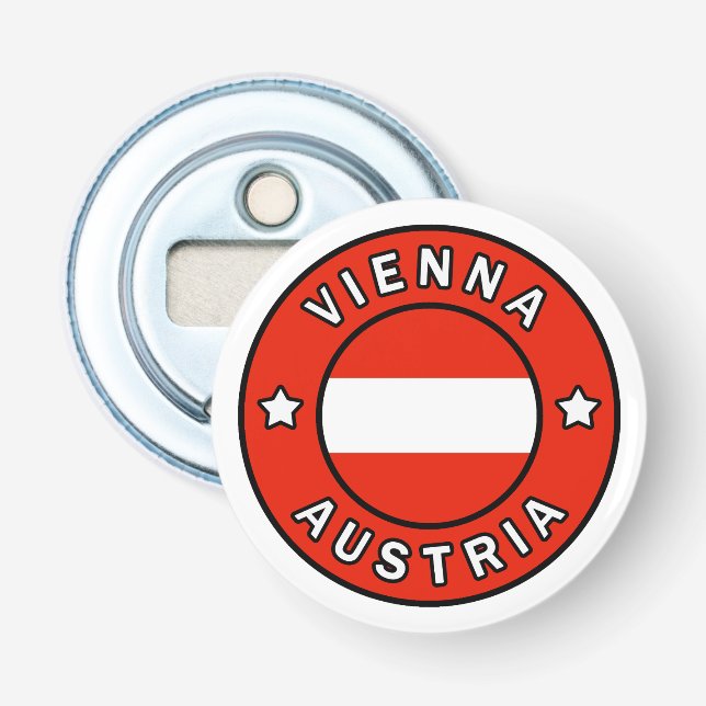 Vienna Austria Bottle Opener (Front)
