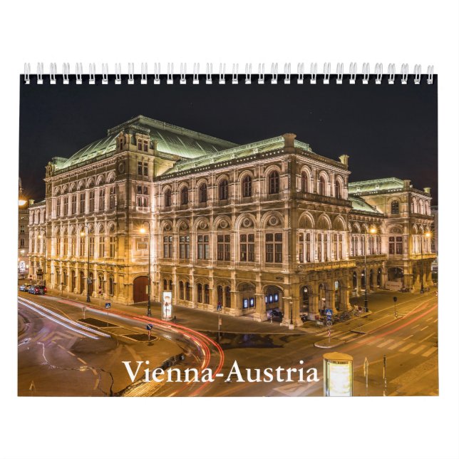 Vienna-Austria Calendar (Cover)