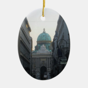 Vienna, Austria Ceramic Ornament