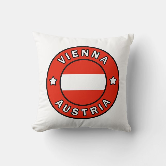 Vienna Austria Cushion (Front)
