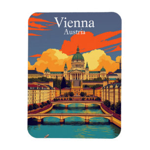Vienna, Austria Europe Travel Magnet