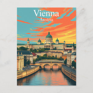 Vienna, Austria Europe Travel Postcard